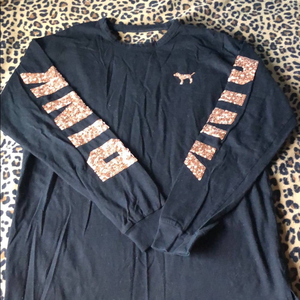 PINK sequin top